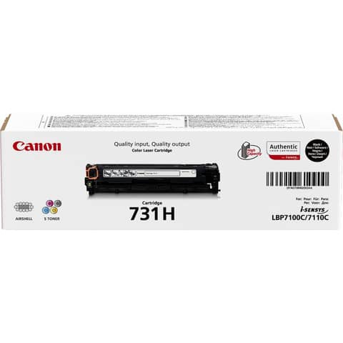 Toner alta resa 731H Canon nero  6273B002